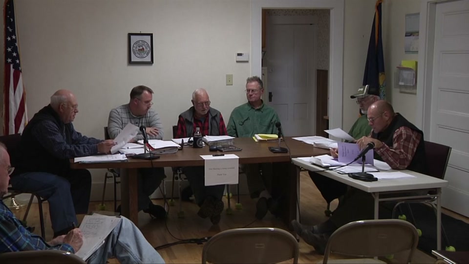 Concord Select Board, 11/3/11