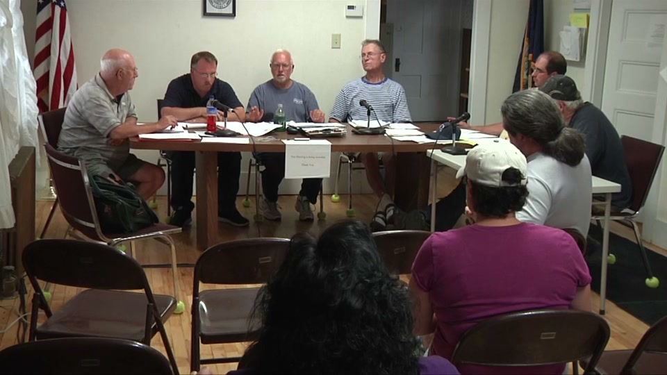 Concord Select Board, 8/2/12