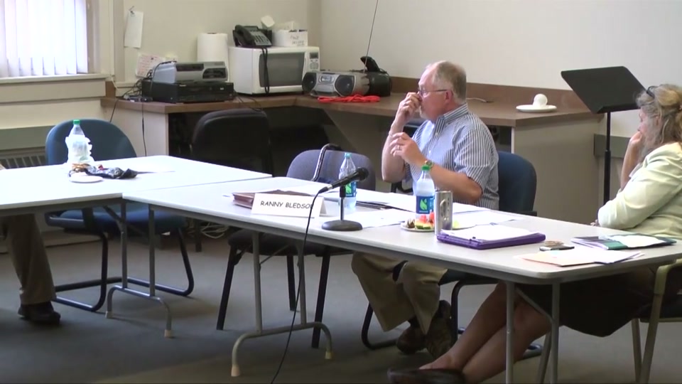 St. Johnsbury School Board, 8/27/12