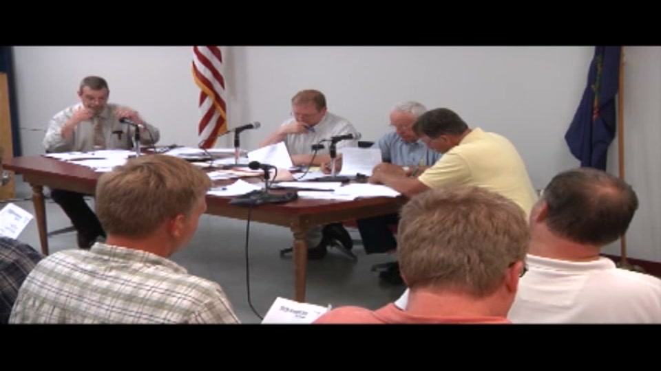 St. Johnsbury Select Board, 7/16/12