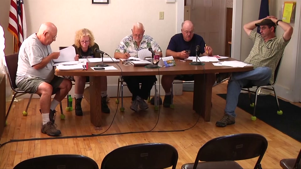 Concord Select Board, 8/20/13 Special Meeting