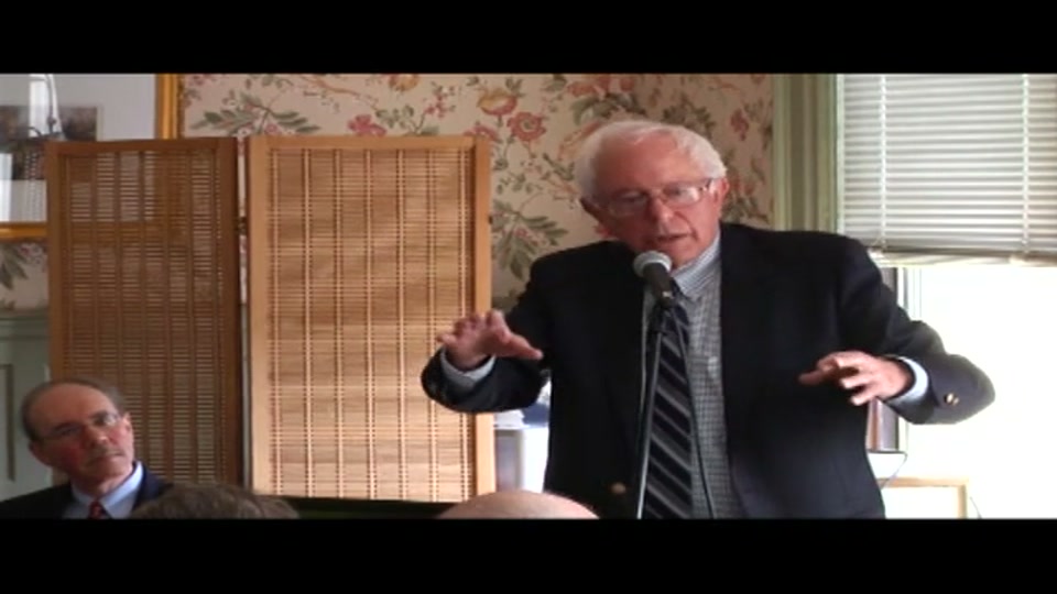 Sen. Sanders: "Senior Issues"