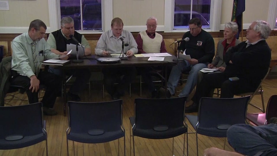 St. Johnsbury Select Board, 1/8/13