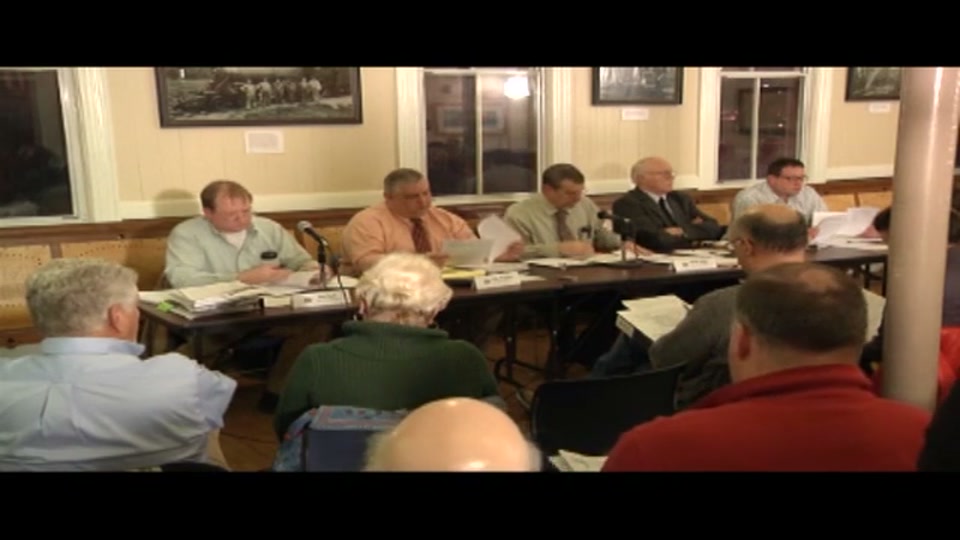 St. Johnsbury Select Board, 3/25/13