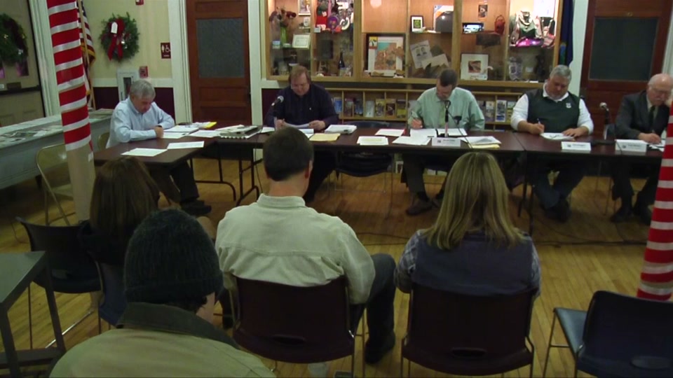 St. Johnsbury Select Board, 1/13/14