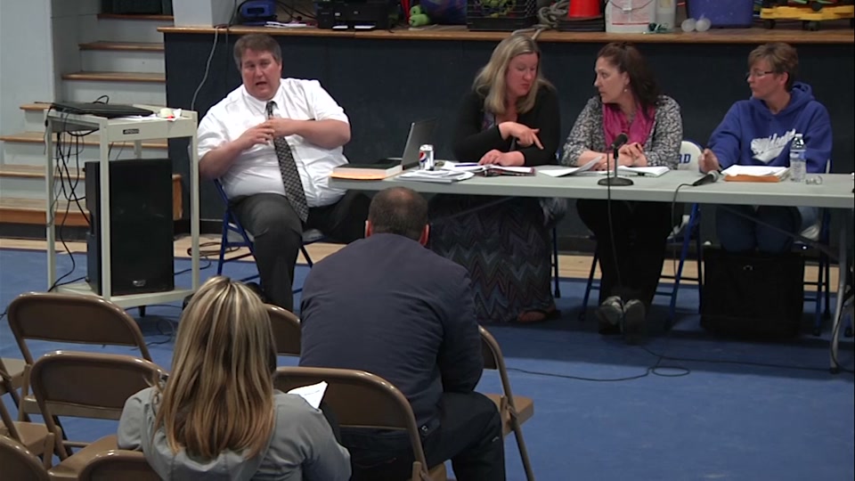 Concord School Board, Special Budget Meeting 4/29/15