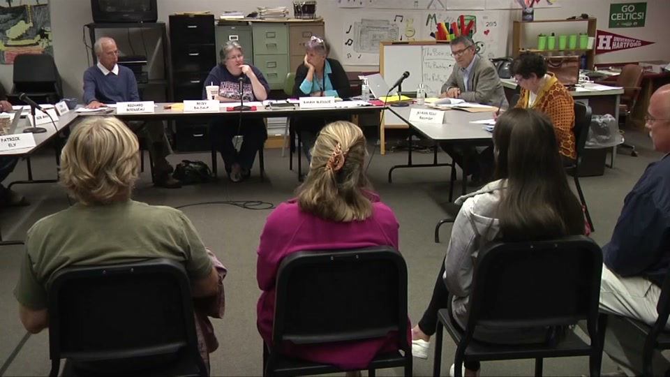 St. Johnsbury School Board, 10/5/15