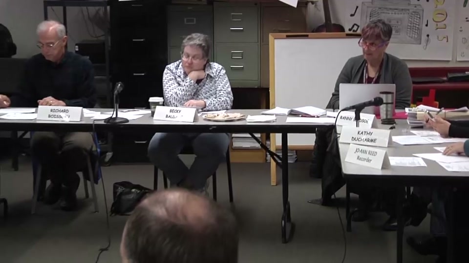 St. Johnsbury School Board, 12/21/15