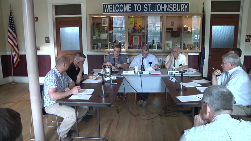 St. Johnsbury Select Board, 5/11/15