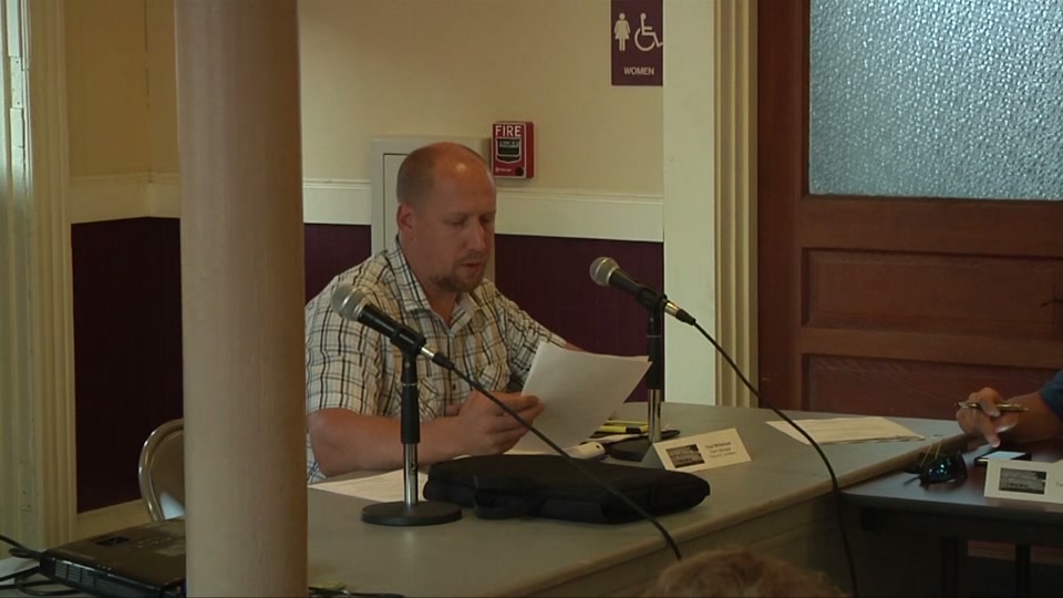 St. Johnsbury Select Board, 8/24/15