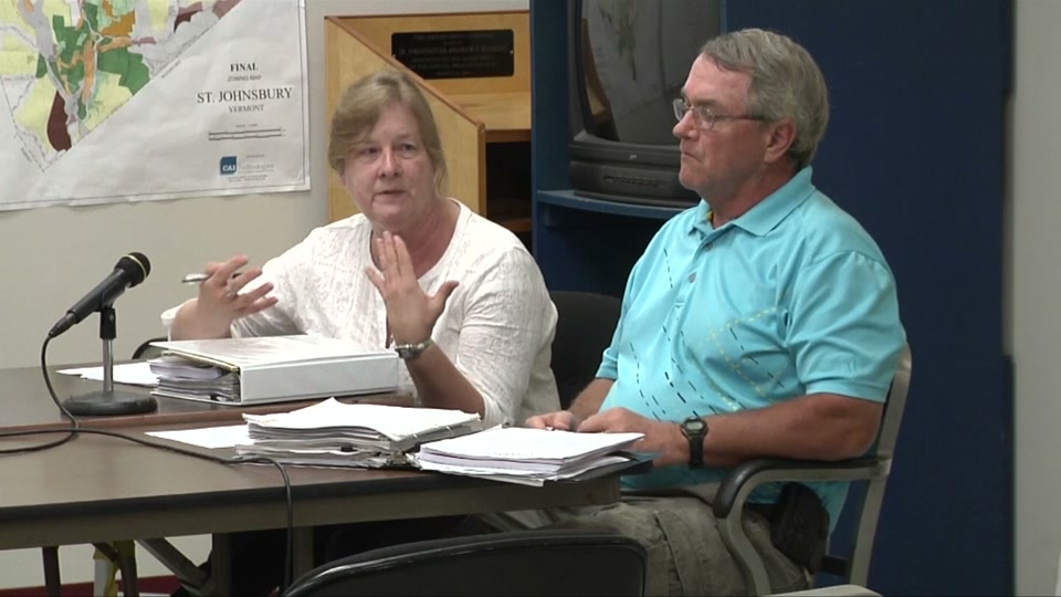 St. Johnsbury Planning Commission, 8/18/15