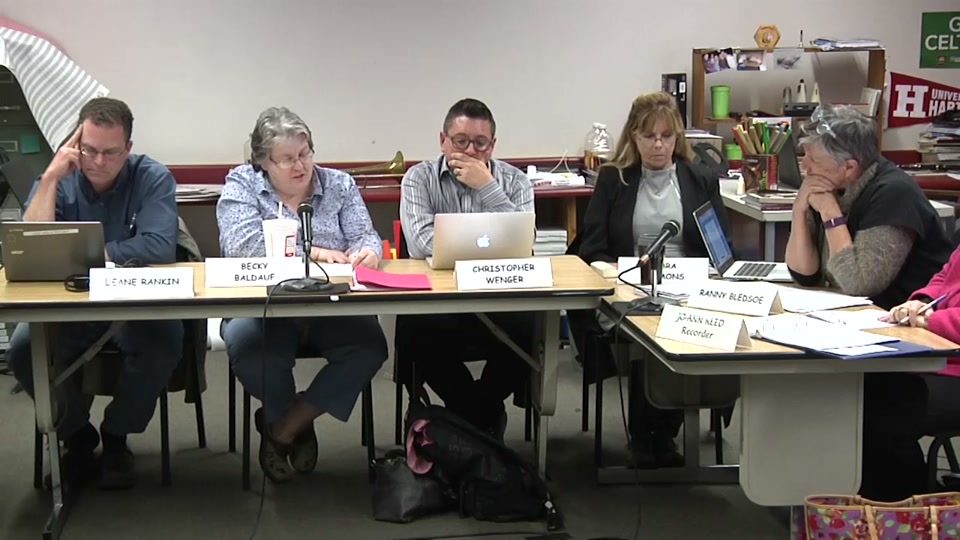 St. Johnsbury School Board, 11/7/16