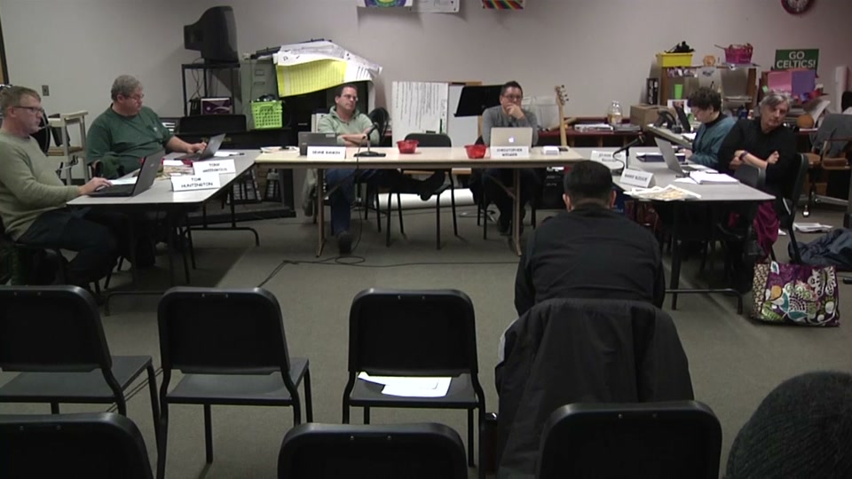 St. Johnsbury School Board, 12/19/16