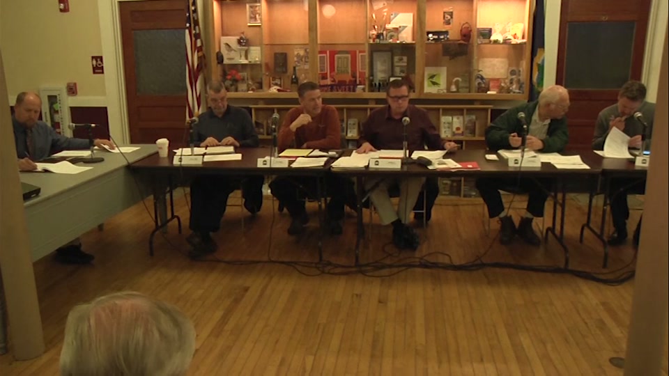 St. Johnsbury Select Board, 10/10/16