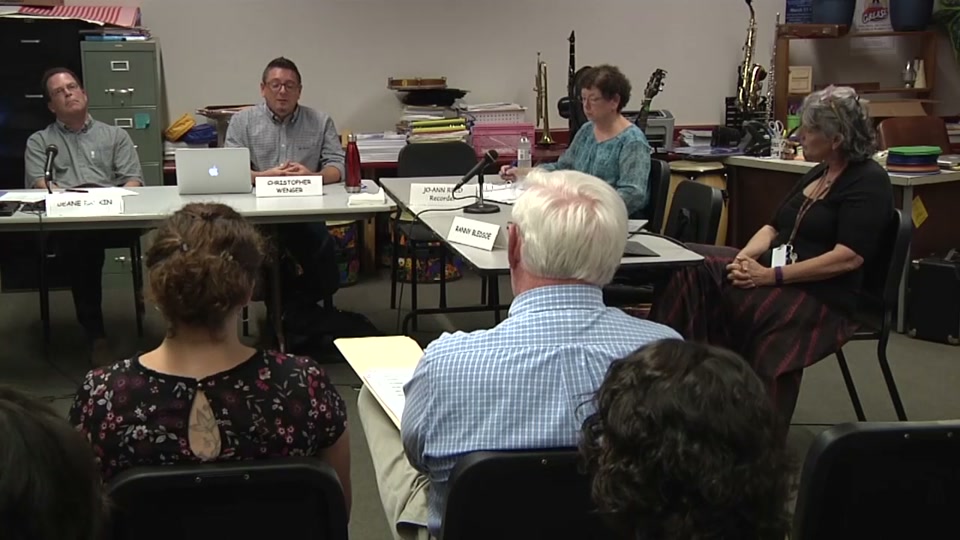 St. Johnsbury School Board, 9/18/17