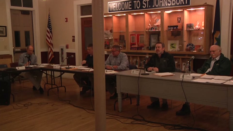 St. Johnsbury Select Board, 11/15/17
