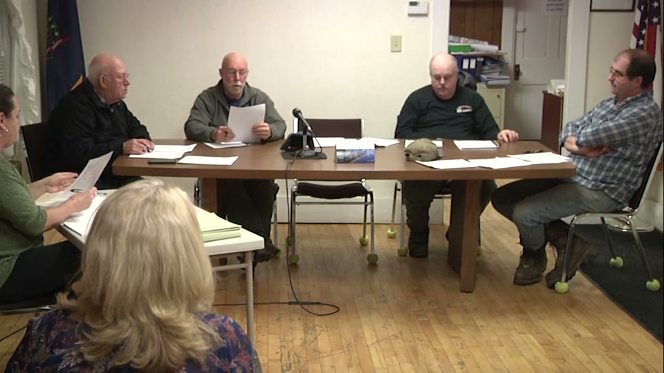 Concord Select Board, 2/6/18