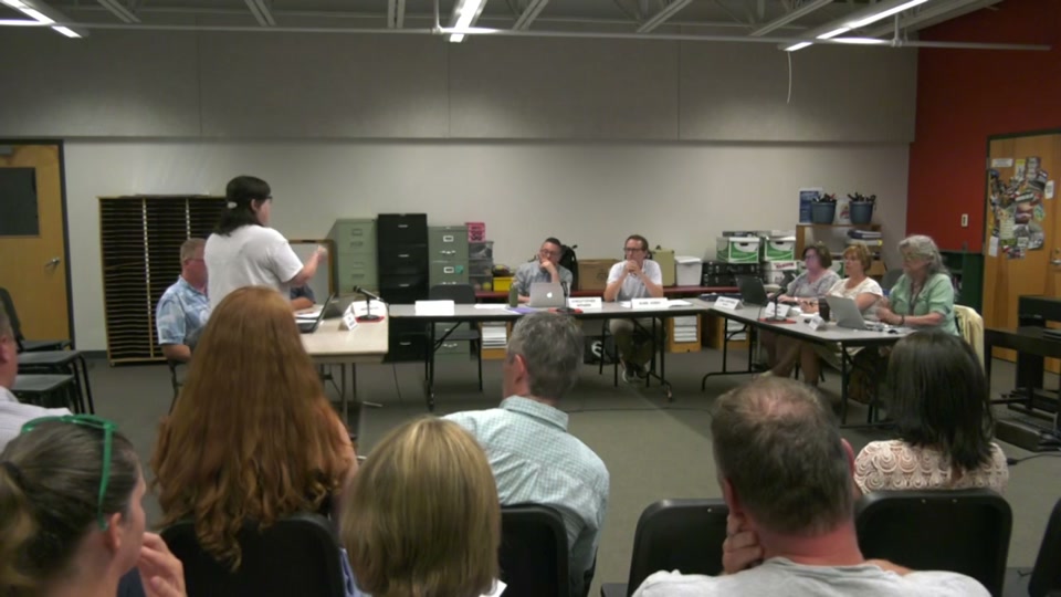 St. Johnsbury School Board, 7/9/18
