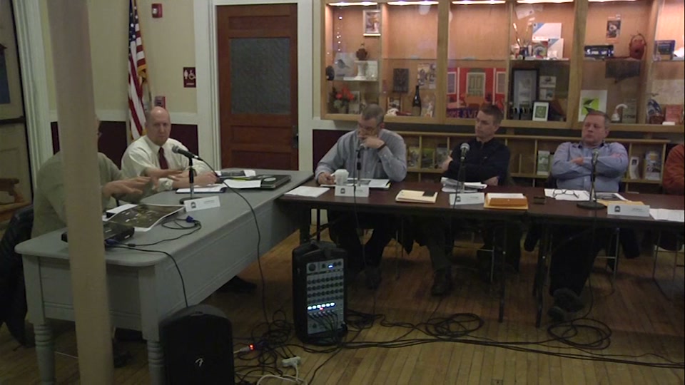 St. Johnsbury Select Board, 1/8/18