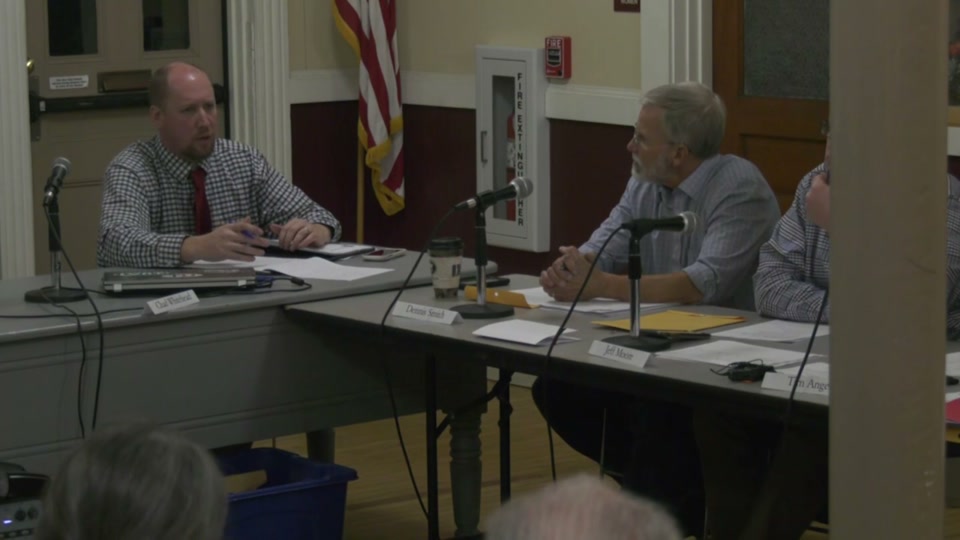 St. Johnsbury Select Board, 12/10/18