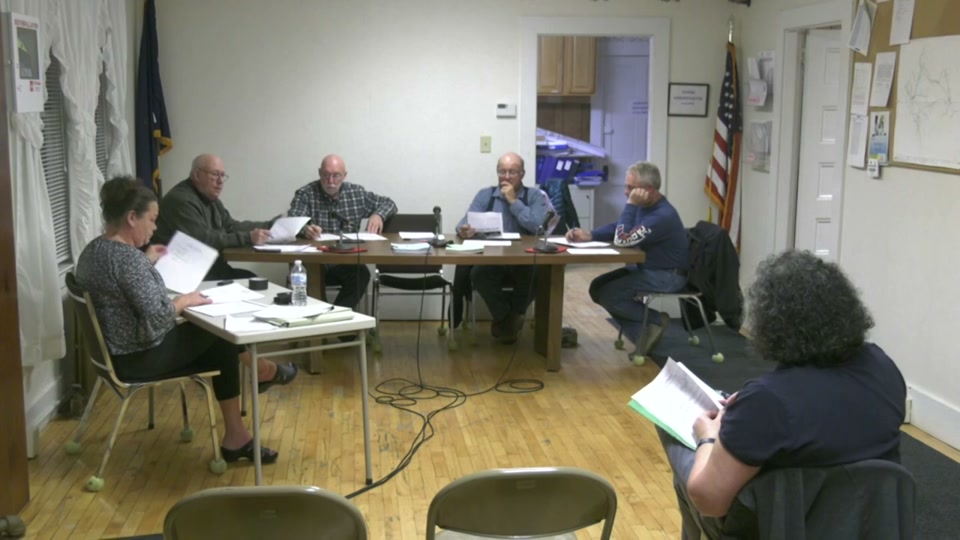 Concord Select Board, 11/5/19