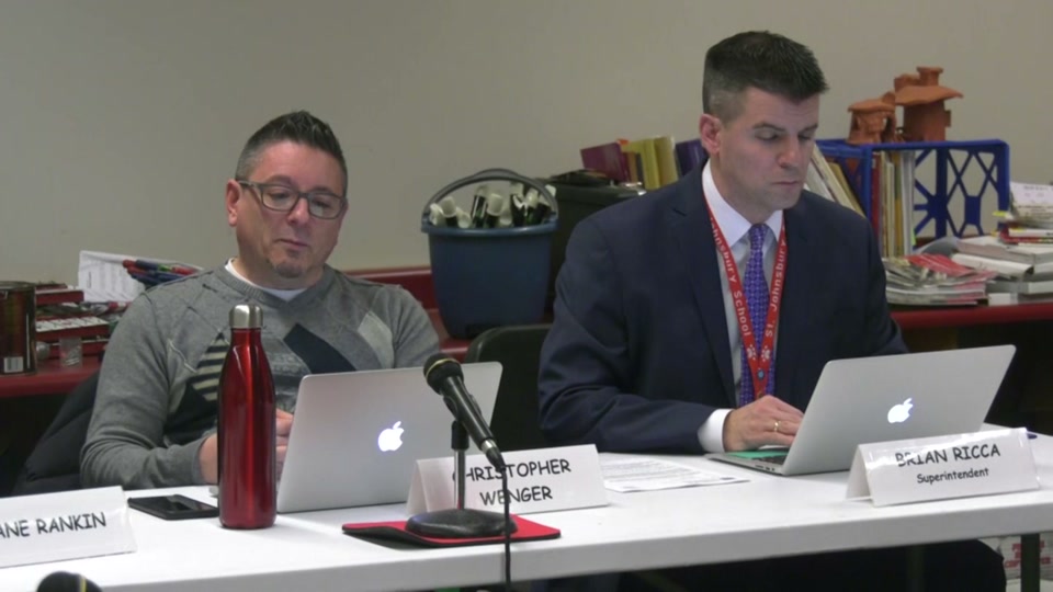 St. Johnsbury School Board, 2/4/19