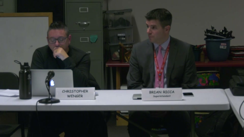 St. Johnsbury School Board, 12/16/19