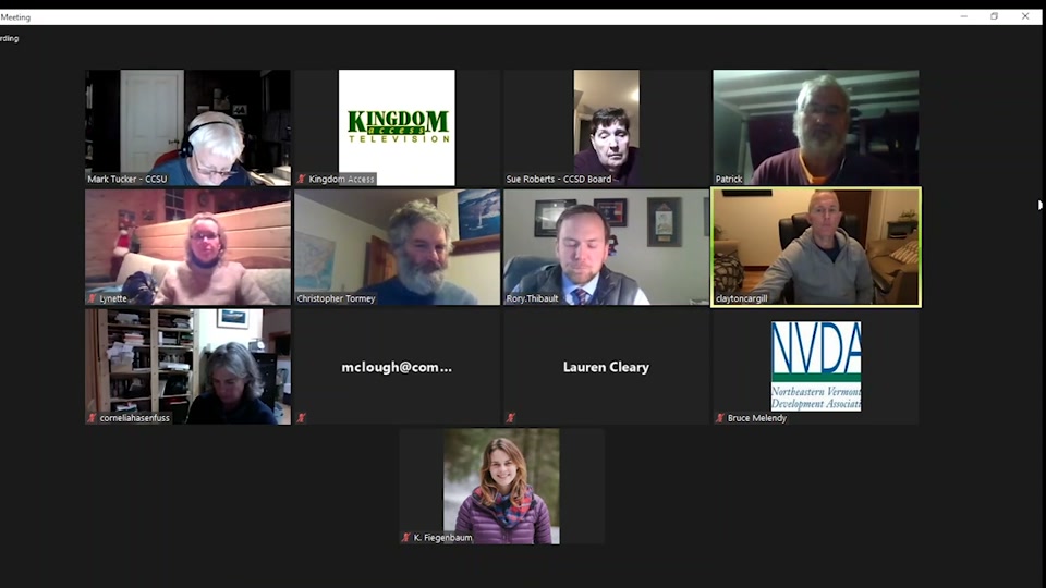 CCSU Board of Directors, 12/21/20