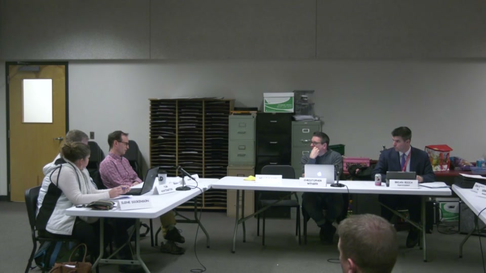 St. Johnsbury School Board, 1/6/20