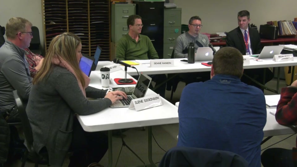 St. Johnsbury School Board, 1/20/20