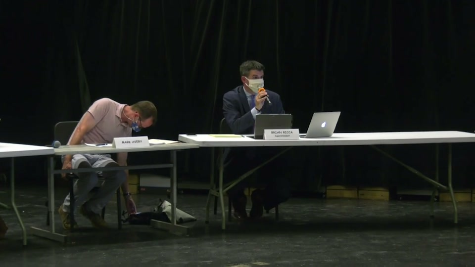 St. Johnsbury School Board, 7/20/20