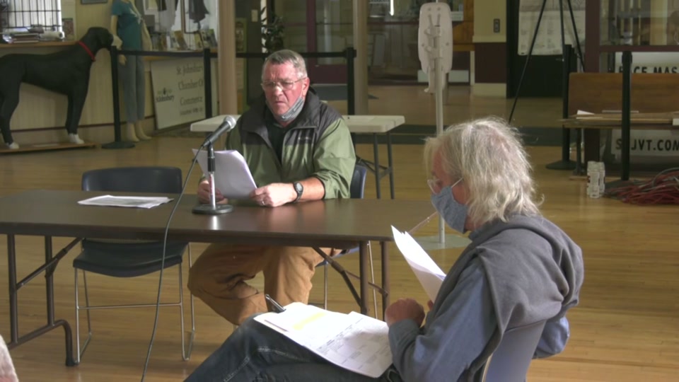 St. Johnsbury Select Board, Special Meeting, 9/14/20