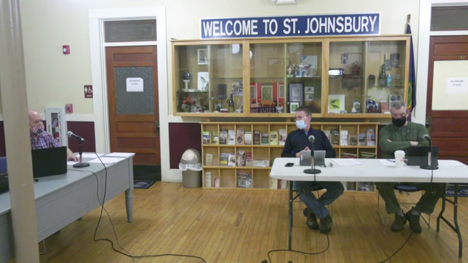 St. Johnsbury Select Board, 11/9/20