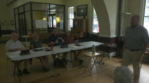 St. Johnsbury Select Board, 8/22/22 Special Meeting