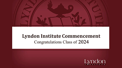 Lyndon Institute 2024 Graduation