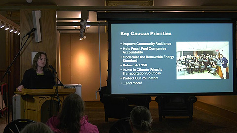 Climate Solutions Caucus Tour (St. Johnsbury Athenaeum)