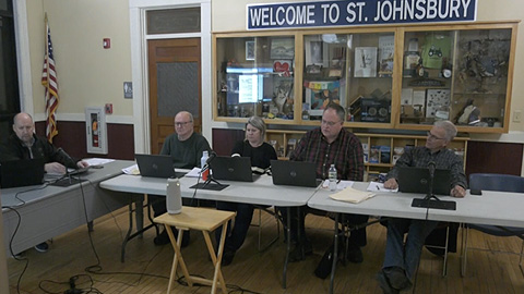 St. Johnsbury Select Board, 1/22/24