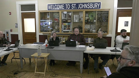 St. Johnsbury Select Board, 2/12/24 Special Meeting
