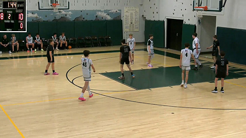 2025 Danville Basketball: 8 Boys vs Haverhill