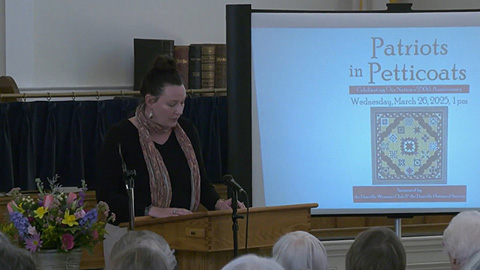 Danville Historical Society: Patriots In Petticoats