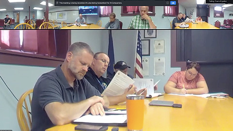 Lyndon Select Board, 8/18/25