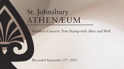 St. J. Athenaeum: Tom Stamp With Alive And Well
