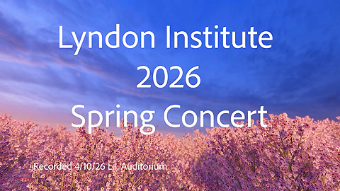 Lyndon Inst.: 2026 Spring Concert