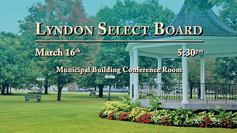 Lyndon Select Board, 3/16/26