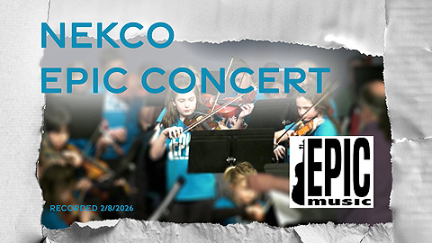 NEKCO: 2026, Epic Concert