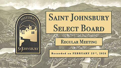 St. Johnsbury Select Board, 2/23/26