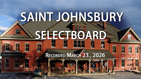 St. Johnsbury Select Board, 3/23/26